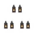 thumbnail image 2 of Ruiboury 2pcs/set Set Mood Flickering Candlelight Of Black Lanterns Size Innovative black-2PCS 3Set, 2 of 6