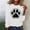 White, variant on Vetsdori 3/4 Sleeve T-shirts for Women Plus Size Pullover Graphic Dressy Tunic Summer,Casual Juniors Tops Gift
