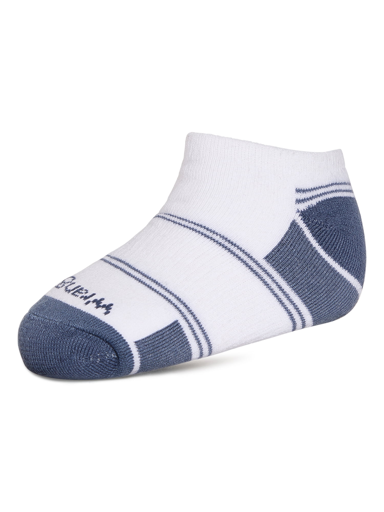 Wrangler Boys' Essentials Cool Comfort Low-Cut Boys Socks, Assorted Cushioned Kids Socks, Small, 6-Pack