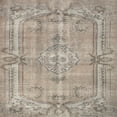 thumbnail image 1 of Ahgly Company Indoor Square Contemporary Tan Brown Abstract Area Rugs, 5' Square, 1 of 6