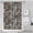 White-355, variant on Camo Shower Curtain with Tactical Army Woodland Desert Military Camouflage Design, Waterproof Fabric Bathroom Shower Curtain with Hooks, Machine Washable, Outdoor Hunting Style