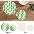 thumbnail image 4 of Cactus 2 Pack Pot Holders Trivets, Heat Resistant Hot Pads for Kitchen Table Decoration Trivets for Hot Dishes/Pot/Bowl/Teapot/Kitchen Hot Pads Trivets, 7" + 9.45", 4 of 7