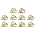 thumbnail image 2 of dianhelloya Nail Art Supplies 10Pcs Nail Ornament Shining Easy Paste Three-dimensional DIY Sparkling Planet Pendant Carrot Ring Bow Nail Charm Nail Salon Supply, 2 of 8