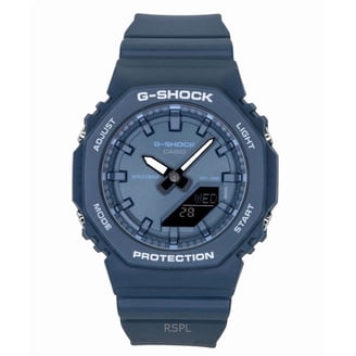 Casio G-Shock Analog Digital Resin Strap Orange Dial Quartz GA