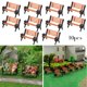 thumbnail image 2 of Mini banco de parque de 10 piezas, decoración de jardín, artesanía en miniatura, silla DIY, estatuilla, adorno de paisaje, casa de muñecas, bonsái de hadas, 2 of 3