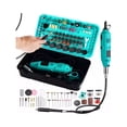 thumbnail image 2 of Kit Mini Taladro Mototool Electrico Con 300 Accesorios 185w Azul, 2 of 6