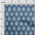 thumbnail image 2 of oneOone Cotton Flex Medium Blue Fabric Abstract Craft Projects Decor Fabric Printed By The Yard 40 Inch Wide, 2 of 5