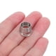 thumbnail image 5 of CRAFTHROU 12Ud Ferrules De Acero Inoxidable 3/8 Con Doble Manga Para Seguras En Industriales, 5 of 8