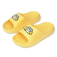 thumbnail image 5 of ITSAME Slippers for Girls, Quick-Dry Open Toe Comfy Anti-Slip Summer Bathroom Shower Slippers for Kids Yellow 12-12.5(Little Kids), 5 of 7