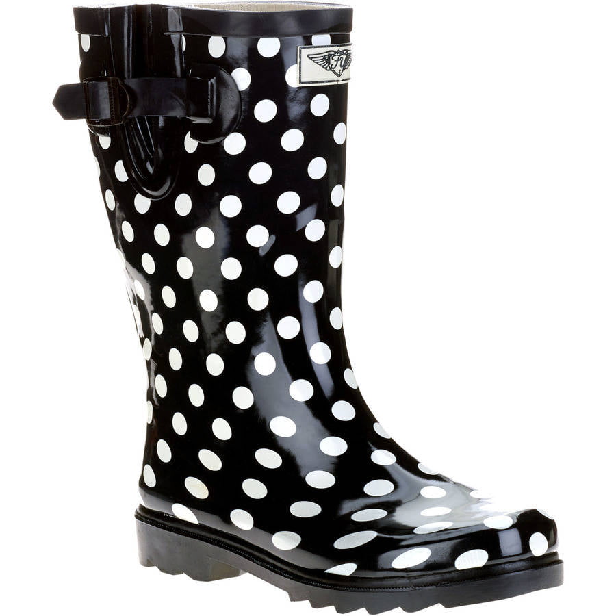 ladies short rain boots