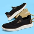 thumbnail image 7 of Tvtaop Men's Sports Shoes Fashionable Thick Soled Loafers Lightweight Soft Flat Shoes, 7 of 7