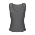 thumbnail image 3 of fatyb Ribbed Tank Tops Scoop Neck for Women Sleeveless Slim Crop Shirts Womens Summer Basic Cami Shirts, 3 of 7