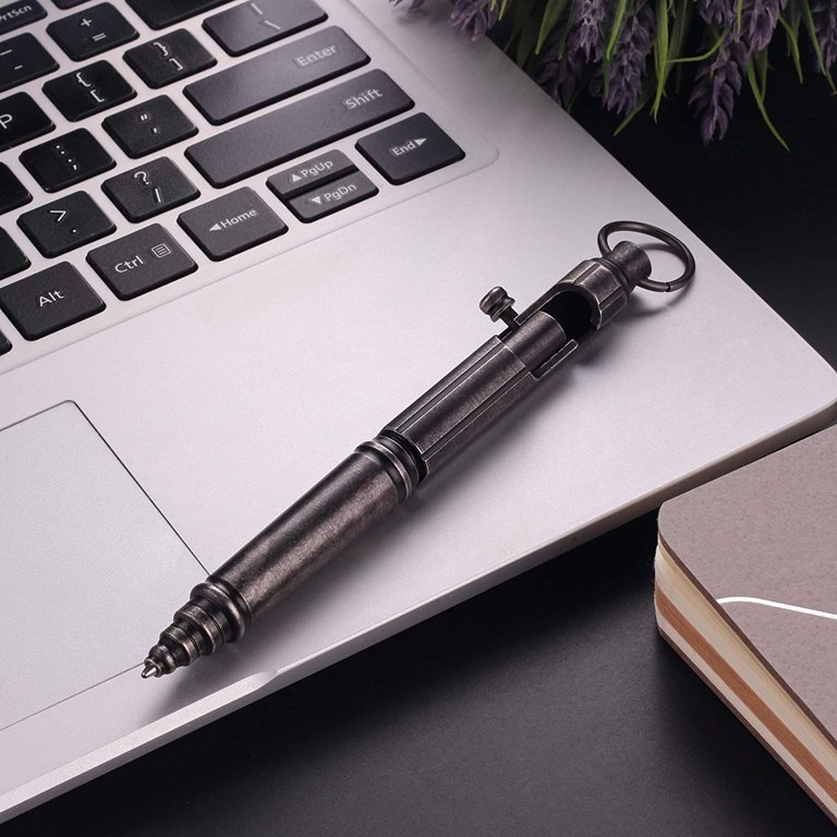 SMOOTHERPRO Heavy Duty Stainless Steel Bolt Action Pen for Tremor