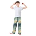 thumbnail image 2 of FORMRS Boys Pajama Pants with Pockets Size 6-8Y Kids Lounge Sleep Bottoms, Night Forest Scene, 2 of 8