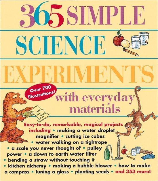 365 Simple Science Experiments with Everyday Materials (Hardcover) - Walmart.com - Walmart.com