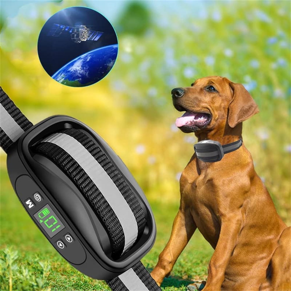 BLUELK GPS Wireless Dog System, Safe Pet Containment System with Large Signal Up Adjustable for Large and Small Dogs - Walmart.com