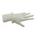 thumbnail image 6 of 14K Gold 9.0-9.5mm Japanese Akoya Saltwater White Cultured Pearl Bracelet - AAA Quality, 6 of 8