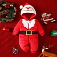thumbnail image 6 of OJSFQUFP Baby Cute Hooded Outfit Infant Baby Colorful Plush Tail Funny Cosplay for Christmas, 6 of 8