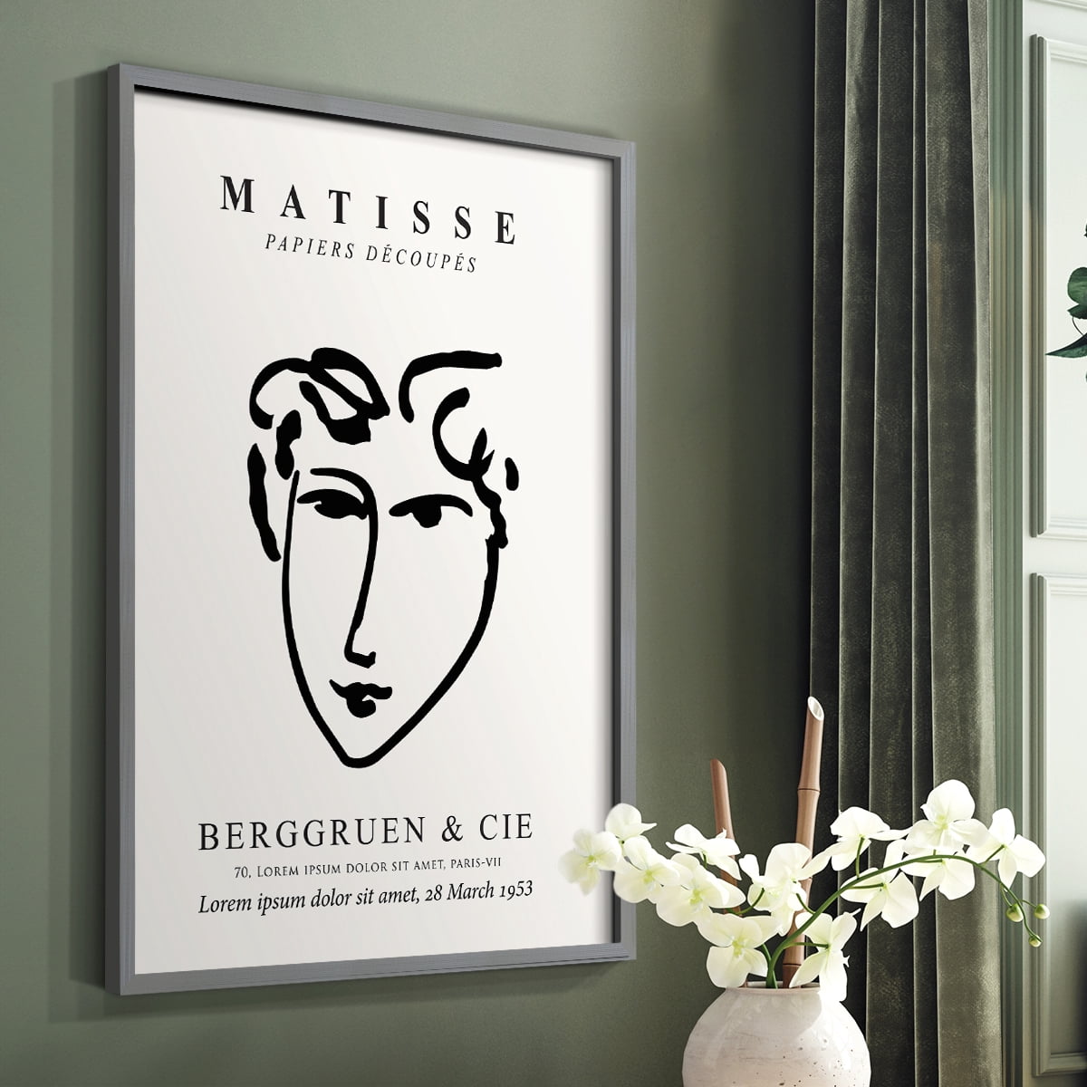Matisse LXXVI Framed Print - Solid Wood