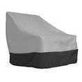 thumbnail image 4 of maytalsory Chair Cover Furniture Rattan Dustproof Covers Bench Adjustable Drawstring Protector Organizer Outdoor Patio Accessories Grey + black, 4 of 9