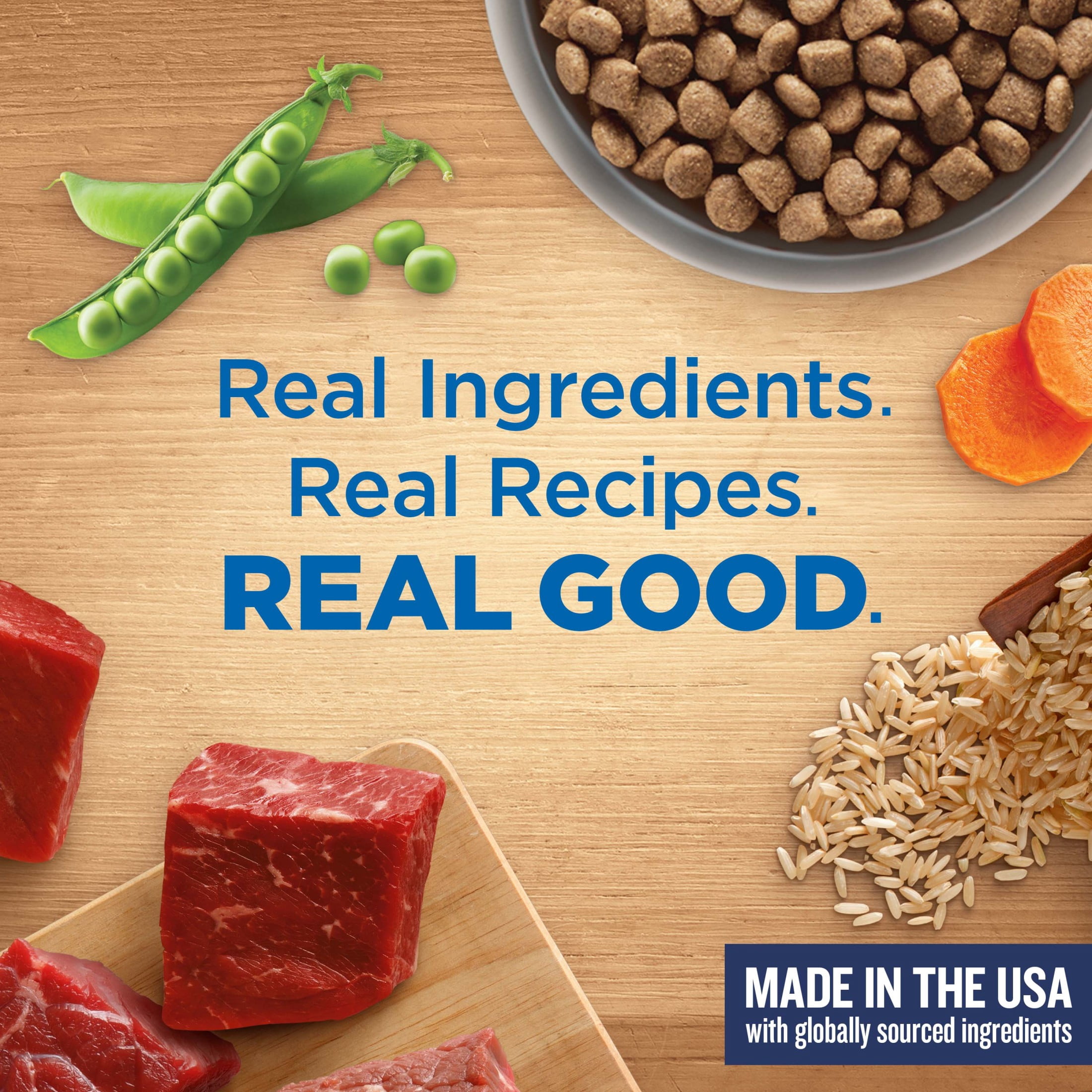 Rachael Ray Nutrish Dry Dog Food Large Breed Real Beef, Pea & Brown Rice, 13 lb.
