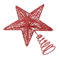 thumbnail image 3 of Decoration for Christmas Tree 1Pc Exquisite Iron Art Ornament Beautiful Tree Star for Christmas (Red), 3 of 6