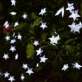 thumbnail image 4 of LINLIN Solar Star String Lights, 7M 50LED Star Garden Lights Star Fairy Lights Outdoor Solar Powered with 8 Mode Waterproof, 4 of 8