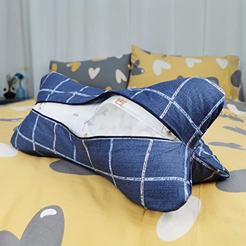 Dog Bone Pillows Specialty Pillows For Neck Sleep Support Bone Neck Travel Pillows With Pillow Core Cervical Neck Pillow Perfect Travel Companion Nnovative Dog Bone Shape Design Gr