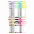 thumbnail image 1 of Beadable Keychains Bars Bulk Blank Beaded Metal Keychain for Craft DIY Gift Backpack Decoration Pendan, 1 of 6
