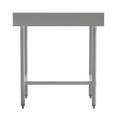 thumbnail image 6 of Flash Furniture Reese Commercial Grade Kitchen Prep and Work Table with Adjustable Shelf 30" x 36", 6 of 9