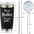 thumbnail image 6 of Boss Gifts For Men Boss Day Gifts For Him Male 20oz Black Best Boss Ever Gift Wine Tumbler Boss Gifts For Women Gifts For Female Boss Girl Boss Christmas Bday Presents Travel Cup With Lid Straw, 6 of 6