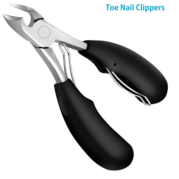 Summerkimy Nail Clippers For Thick Nails Wide Jaw Opening Oversized