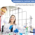 thumbnail image 2 of 2pcs Support Retort Rings Iron Labs Support Rings Laboratory Experiment Iron Rings, 2 of 8