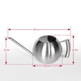 thumbnail image 2 of Watering Kettle Silver 1Set 11.4 x 5.9 x 5.1in, 2 of 8