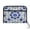 Blue and White Batik Pattern, variant on Accordion File Organizer with Zip Closure 13 Pockets Expanding File Folder Letter A4 Paper Document Organizer for Home Office Blue and White Batik Pattern