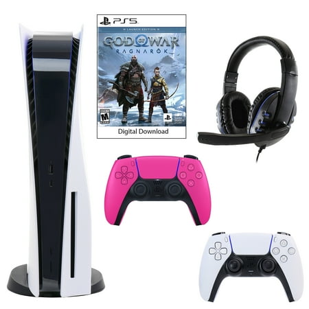 Sony PlayStation 5 825 GB with God of War: Ragnarok, White