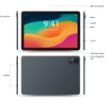thumbnail image 4 of 10 inch Android 14 Tablet, 14GB RAM 128GB ROM 1TB Expand, 4G LTE and 5G WIFI, 8MP+13MP Camera, Unisoc Octa-Core Processor, 4 of 12