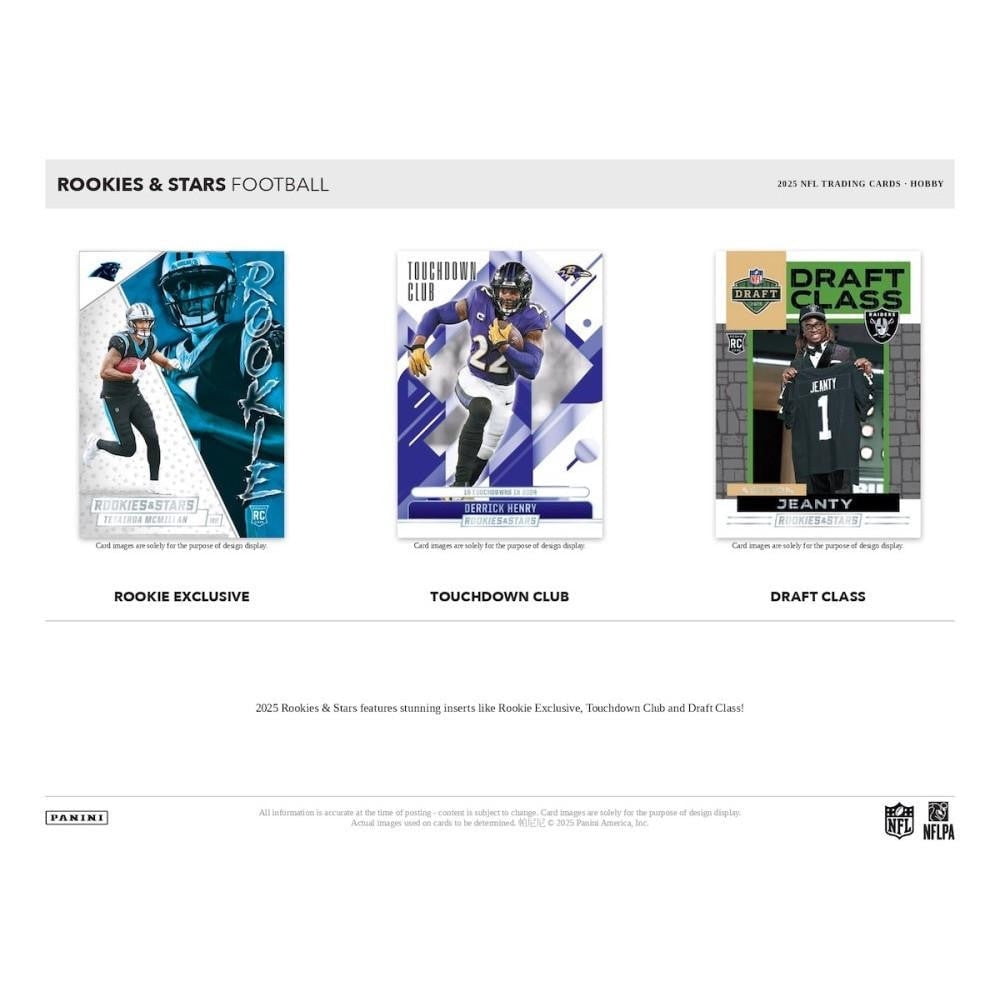 Panini 2025 Rookies & Stars Football Hobby Box