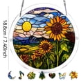 thumbnail image 2 of Acrylic Puzzle Pendant Sunshade Window Hanging Plates, 2 of 5