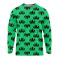 thumbnail image 1 of toraway Col Rond Sweatshirts Hommes Simple Sweatshirts 2024 Motif Amusant Imprimé Sweatshirts Manches Longues Pulls Tops TTG, 1 of 3