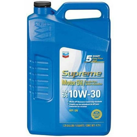10w30 Motor Oil - (3 Pack) Chevron Supreme Motor Oil, 10W30