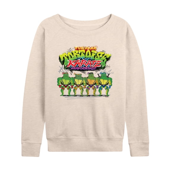 Teenage Mutant Ninja Turtles - TMNT Turtles - Women's French Terry Long Sleeve Pullover