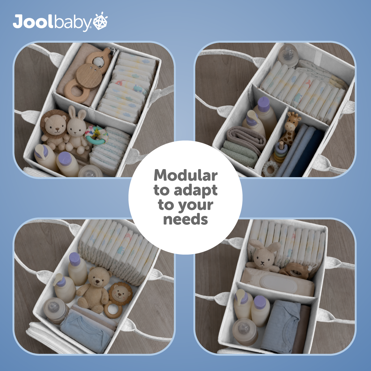Jool Baby Tag-Along Diaper Caddy Organizer photo 5