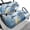 Marble Style Sea Turtle Print, variant on Pzuqiu Colorful Dinosaur Skeleton Golf Cart Seat Cover Set - Breathable Stretchable 2-Piece Kit | All-Weather Protection for EZGO, Club Car & Yamaha