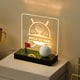 thumbnail image 5 of Expositor de pelota de golf Tioncy LED USB con base de madera de 15 x 6 x 2 cm, 5 of 7