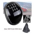 thumbnail image 2 of 6 Speed Leather Gear Shift Knob For Ford Mondeo Iv S-max C-max, 2 of 4