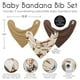 thumbnail image 3 of Baberos tipo bandana para bebé Sweet Jojo Designs, paquete de 3 unidades, western cowboy, 3 of 6