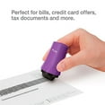 thumbnail image 4 of The Original Guard Your ID Identity Protection Roller for ID Theft Prevention - Advanced 2.0 Roller Confidential Security Stamp (Regular 3-Pack, Purple), 4 of 6
