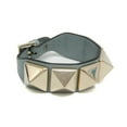 thumbnail image 1 of Pre-Owned Valentino Studs Leather,Metal Charm Bracelet Blue (Good), 1 of 8