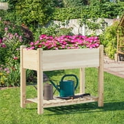 Yaheetech Wooden Raised Garden Bed Elevated Planter Box